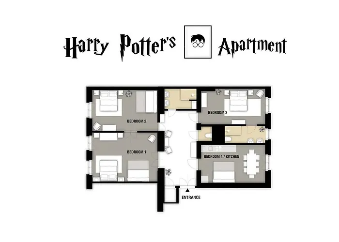 Harry Potter's In Center דירה *